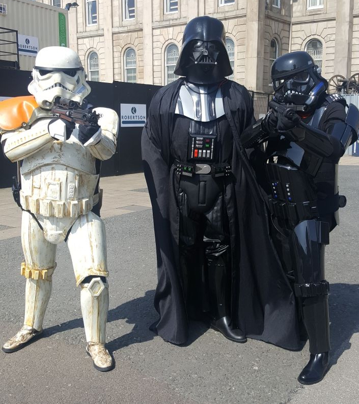 Tameside Troopers Star Wars charity appearance
