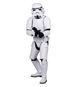 Star Wars Stormtrooper Costume Armour, Complete Package with Helmet and Accessories, Ready to Wear, STANDARD SIZE