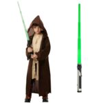 Star Wars Costume Child Lightsaber Bundle - Jedi Robe