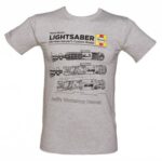 Star Wars T-SHIRTS - Haynes Lightsaber Manual - Light Grey - Unisex