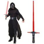 Star Wars Costume Adult Lightsaber Bundle - Deluxe Kylo Ren